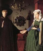 Jan Van Eyck Details of Portrait of Giovanni Arnolfini and His Wife china oil painting artist